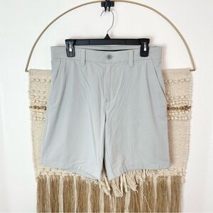 Southern Tide Mens Performance Shorts Size 30 Light Gray